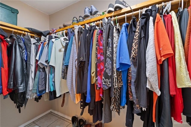 2315 E Sprague St, Edinburg, TX 78542 - spacious closet with tile patterned flooring