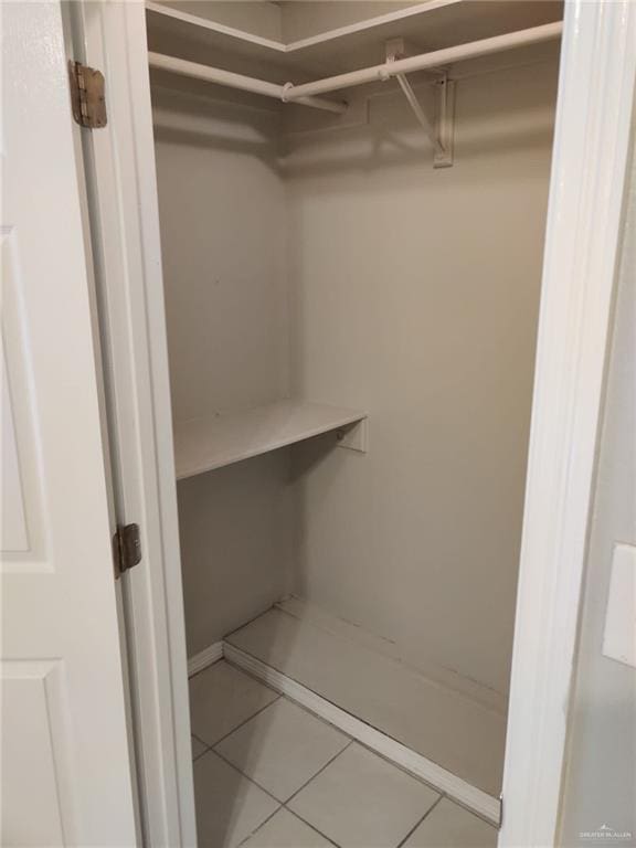 view of closet