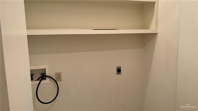 803 E Los Torritos St, Weslaco, TX 78596 - laundry area with hookup for a washing machine and hookup for an electric dryer