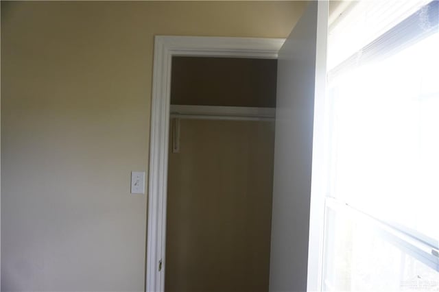 view of closet