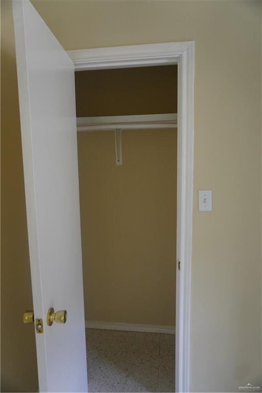 view of closet