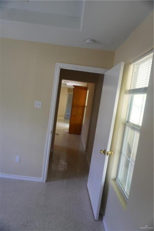 hall with baseboards