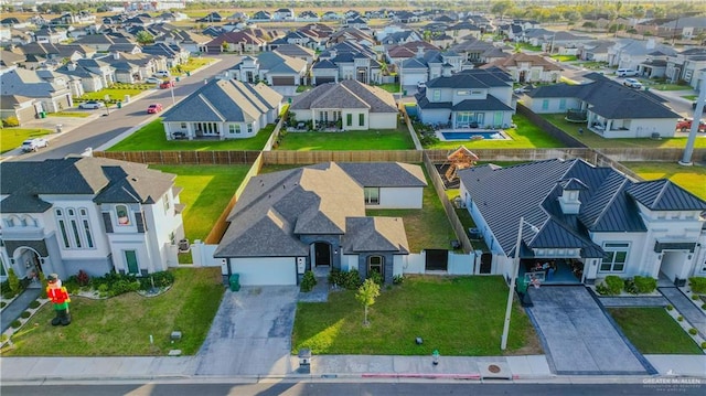 1003 Pear St W, Pharr, TX 78677 - aerial perspective of suburban area