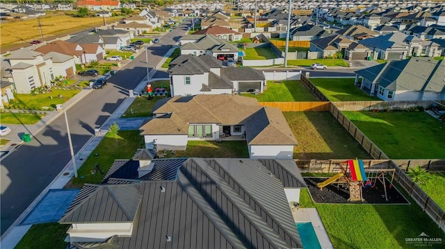 1003 Pear St W, Pharr, TX 78677 - aerial perspective of suburban area