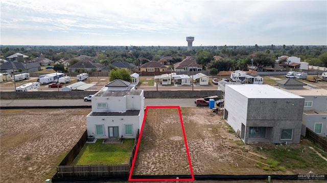 2213 Dorado Dr, Mission, TX 78573 - aerial view of residential area with property boundaries highlighted