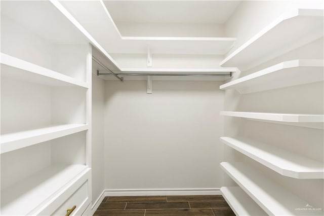 3404 Yellowhammer Ave, Mcallen, TX 78504 - walk in closet with dark wood-style floors