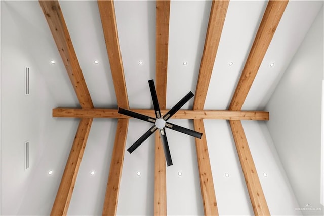3404 Yellowhammer Ave, Mcallen, TX 78504 - detailed view of beamed ceiling and recessed lighting
