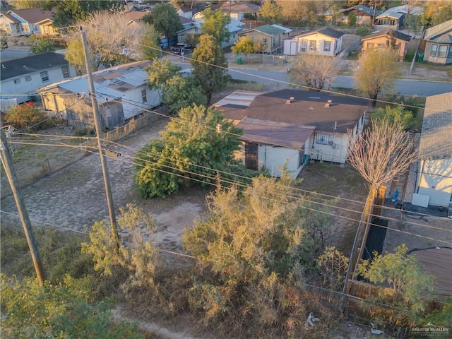 aerial view