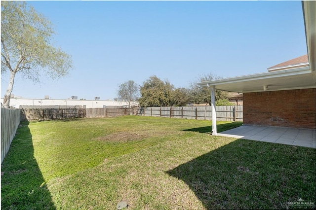 2201 Ascot Dr, Edinburg, TX 78542 - view of yard with a patio area