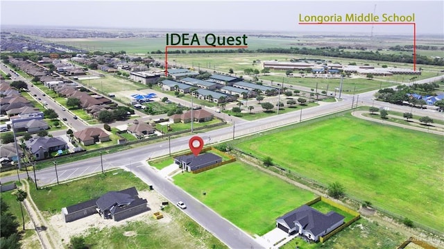 2820 Linva Ave, Mcallen, TX 78541 - aerial view with a residential view