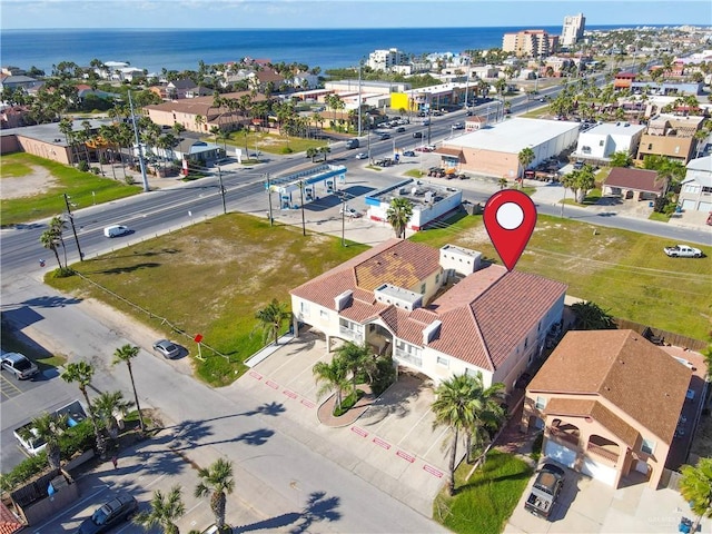 102 E Gardenia St Unit 8, South Padre Island, TX 78597 - aerial view of a large body of water