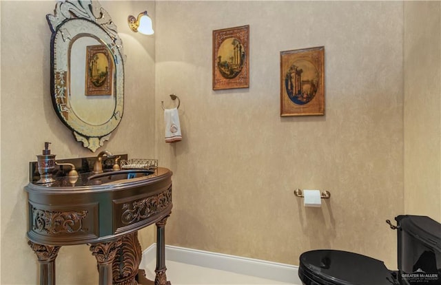 310A Padre Blvd Unit 3101, South Padre Island, TX 78597 - bathroom with toilet and a sink