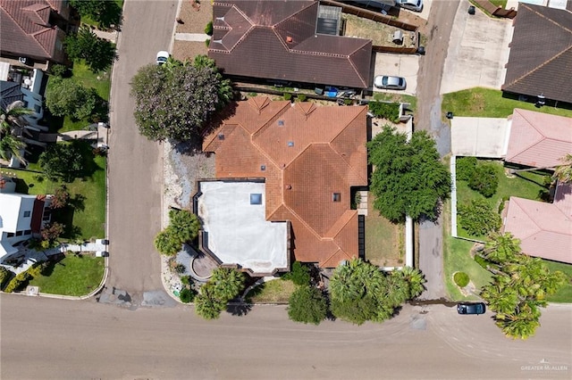 101 San Jacinto St, Mission, TX 78572 - aerial overview of property's location with nearby suburban area