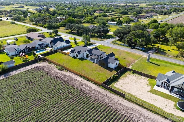 17956 Garrett Rd, Harlingen, TX 78552 - aerial perspective of suburban area