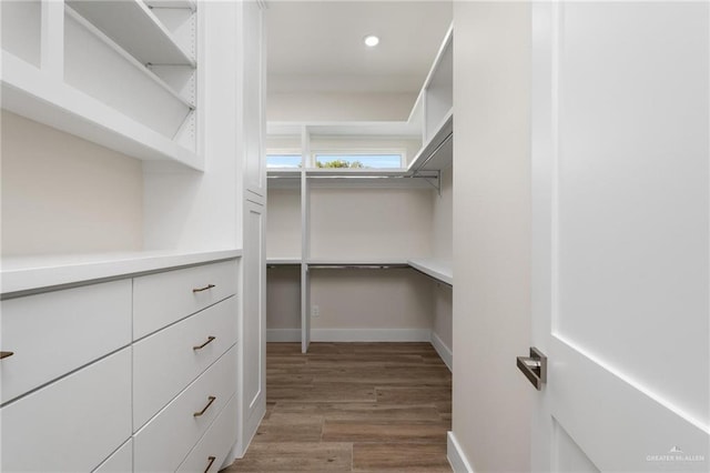 17956 Garrett Rd, Harlingen, TX 78552 - spacious closet with wood finished floors