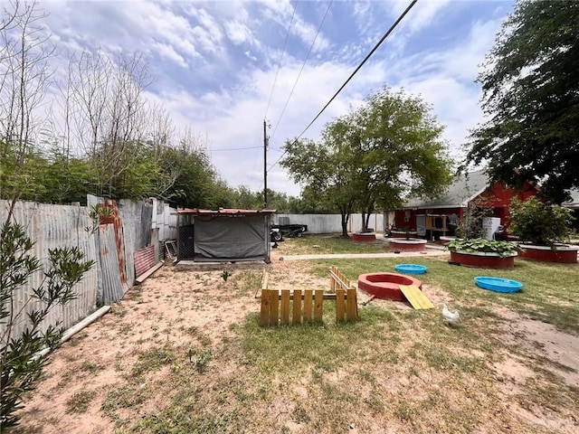 3300 Pradera St, Mission, TX 78574 - view of fenced backyard