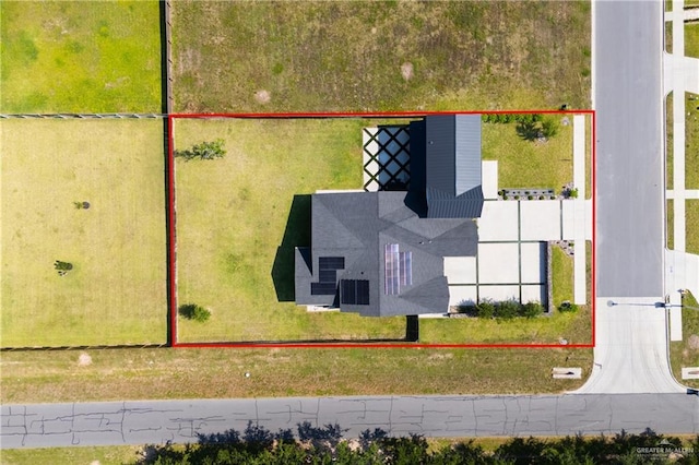 1426 Kalob Cir, Harlingen, TX 78552 - aerial overview of property's location featuring property parcel outlined