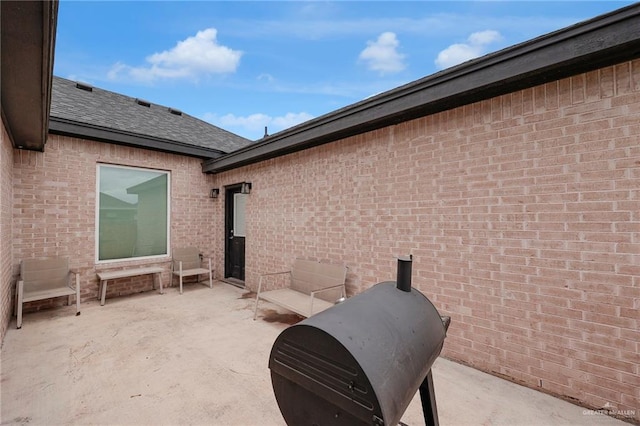 502 Oak Ridge St, Donna, TX 78537 - view of patio featuring a grill