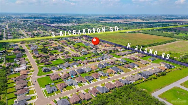 5403 Mauritius Ln, Edinburg, TX 78542 - drone / aerial view featuring a residential view