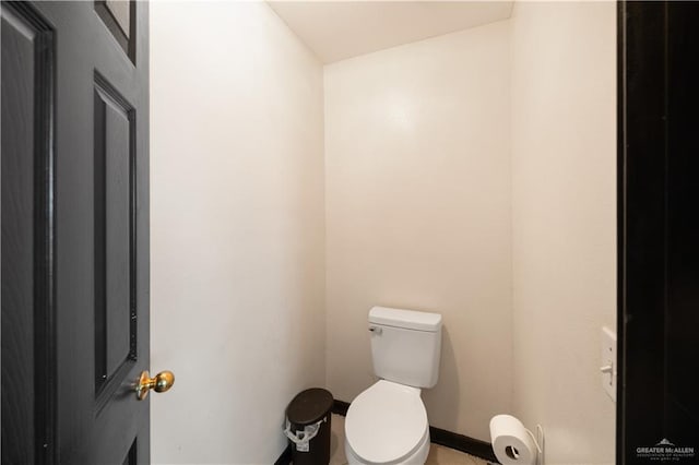 bathroom with toilet