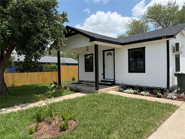 412 W Chaparral St, San Juan, TX 78589 - view of front of house with covered porch