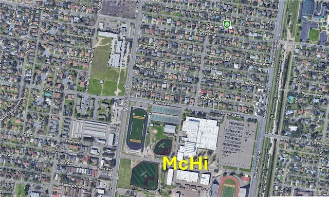 2008 Harvey St, Mcallen, TX 78501 - aerial view of property's location