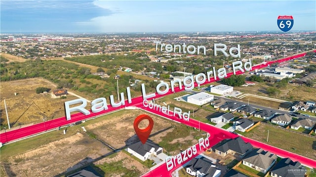 4713 S Brazos Rd S, Edinburg, TX 78542 - bird's eye view