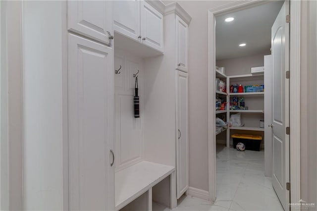 view of mudroom