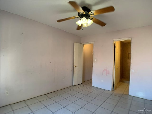 3823 Seles Dr, Weslaco, TX 78599 - unfurnished bedroom with ceiling fan