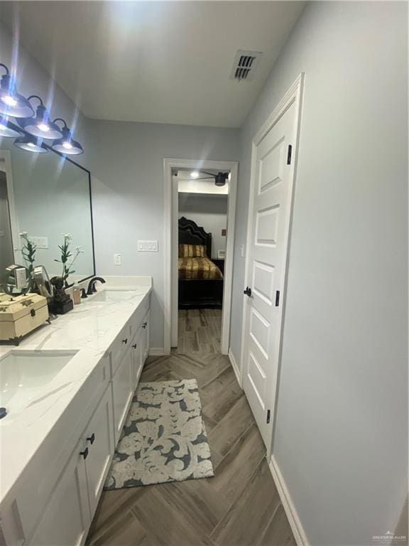 814 N Flag St N, Pharr, TX 78577 - bathroom with double vanity and ensuite bath