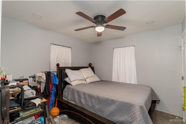 905 N 6th Ave, Edinburg, TX 78541 - bedroom with ceiling fan