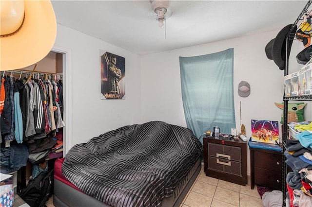 905 N 6th Ave, Edinburg, TX 78541 - bedroom with light tile patterned floors and a closet