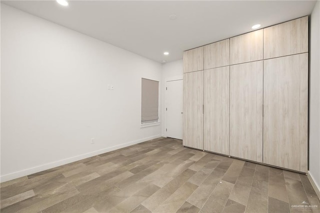 3804 S M St, Mcallen, TX 78503 - unfurnished bedroom with recessed lighting and baseboards