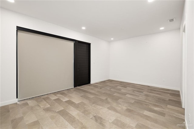 3804 S M St, Mcallen, TX 78503 - unfurnished room with recessed lighting and baseboards