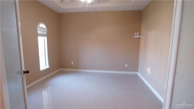 view of empty room