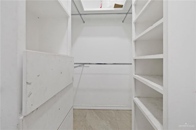 view of spacious closet