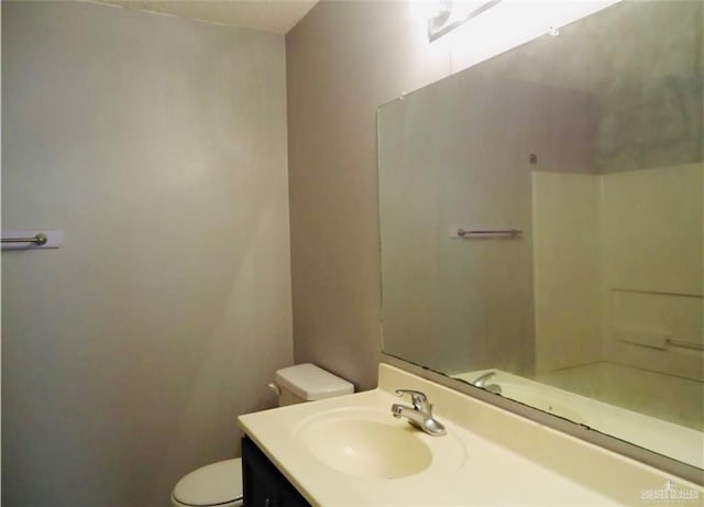2246 Llano Grande Ln, Edinburg, TX 78542 - bathroom featuring toilet and vanity