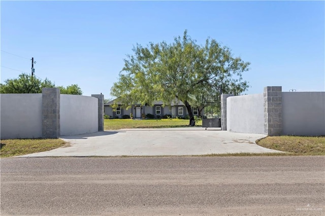 view of gate