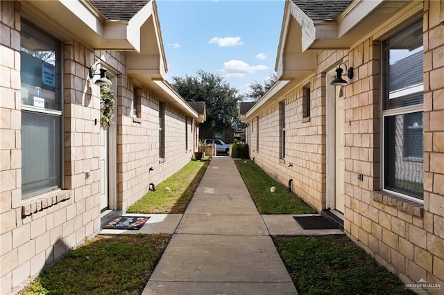 view of property exterior