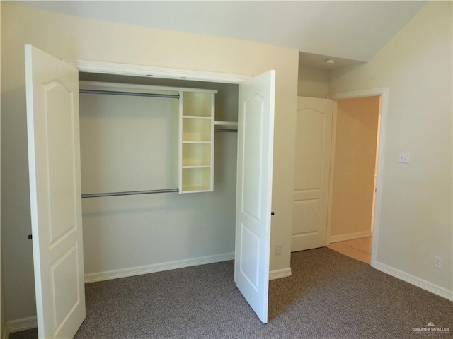 view of closet