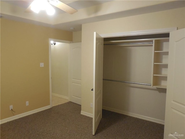 3519 Aspen Dr, Edinburg, TX 78542 - unfurnished bedroom with carpet floors and a closet
