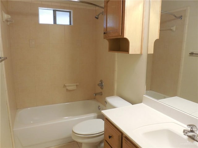 3519 Aspen Dr, Edinburg, TX 78542 - bathroom with shower / washtub combination and vanity