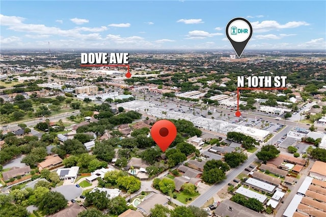 1113 Xanthisma Ave, Mcallen, TX 78504 - drone / aerial view