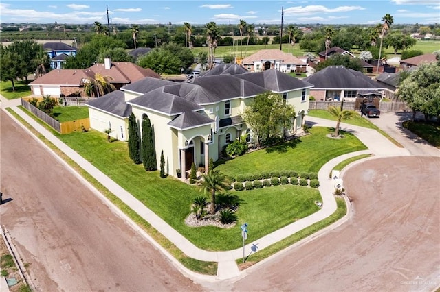806 Beryl Cir, Weslaco, TX 78596 - aerial perspective of suburban area