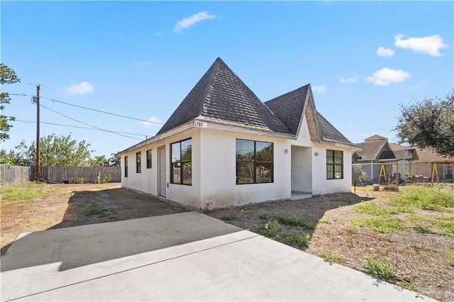 exterior space with a patio