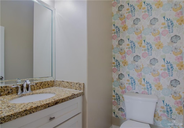 3608 Morris St, Edinburg, TX 78542 - half bathroom featuring toilet and vanity