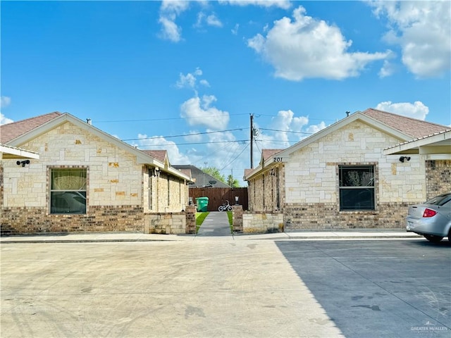 view of home's exterior