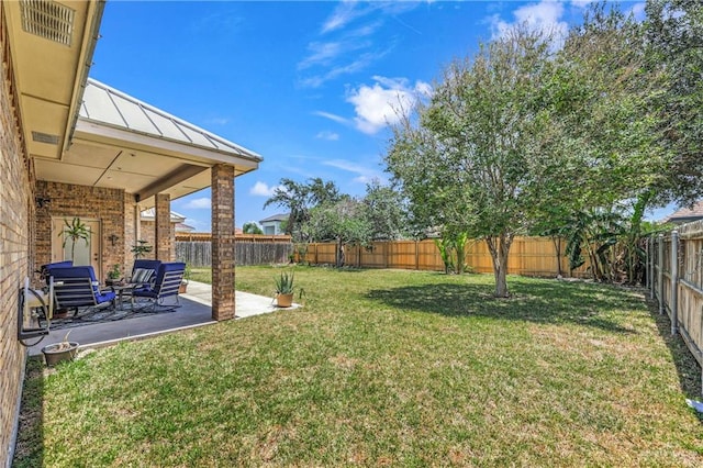 2504 Wernecke Ave, Mission, TX 78574 - view of yard with a patio area