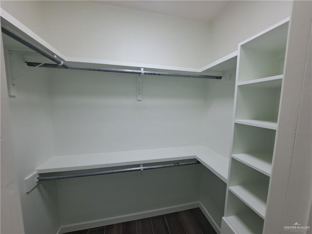 708 E 3rd Ave, Elsa, TX 78543 - walk in closet with dark wood-type flooring