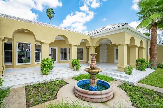 view of rear view of house